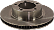 2018 Lexus LX570 - Front and Rear Brake Disc, Plain Surface, Vented, 5 Lugs, 354.08 mm, 5.7L 8Cyl, Pro-Line Series