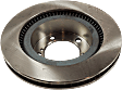 2018 Lexus LX570 - Front and Rear Brake Disc, Plain Surface, Vented, 5 Lugs, 354.08 mm, 5.7L 8Cyl, Pro-Line Series
