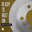 2018 Lexus LX570 - Front and Rear Brake Disc, Plain Surface, Vented, 5 Lugs, 354.08 mm, 5.7L 8Cyl, Pro-Line Series