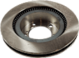Front and Rear Brake Disc, 4-Wheel Set, Plain Surface, Vented, 5 Lugs, Pro-Line Series