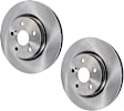 2019 Lexus UX250h - Front Brake Disc, Plain Surface, 5 Lugs, 305 mm, 2.0L 4Cyl