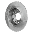 Rear Brake Disc, Natural Finish, Plain Surface, Solid, 5 Lugs, 272.03 mm, Pro-Line Series