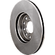 Front Brake Discs, Plain Surface, Vented, 5 Lugs, 11.34 in. Disc Diameter, Pro-Line Series
