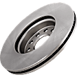 Front Brake Discs, Plain Surface, Vented, 5 Lugs, 11.34 in. Disc Diameter, Pro-Line Series