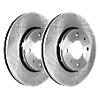 2004 Volvo V40 - Front Brake Disc, Plain Surface, Vented, 4 Lugs, 280.92 mm, 1.9L 4Cyl, Pro-Line Series