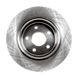 Rear Brake Discs, Plain Surface, Solid, 5 Lugs, 11.02 in. Disc Diameter, Pro-Line Series