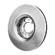 Front Brake Disc, Natural Finish, Plain Surface, Vented, 5 Lugs, 305.05 mm, Pro-Line Series