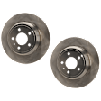 2000 Volvo S70 - Rear Brake Disc, Plain Surface, Solid, 5 Lugs, 294.89 mm, FWD, 2.3L 5Cyl, Pro-Line Series