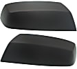 Driver and Passenger Side Mirror Cover, Textured Black