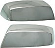 Driver and Passenger Side Mirror Cover, Chrome