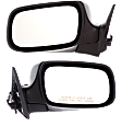 Driver and Passenger Side Mirrors, Power Adjust, Manual Folding, Non-Heated, Paintable, No Signal Light, No Memory, No Puddle Light, No Auto-Dimming, No Blind Spot Feature