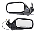 Driver and Passenger Side Mirrors, Power Adjust, Manual Folding, Non-Heated, Paintable, No Signal Light, No Memory, No Puddle Light, No Auto-Dimming, No Blind Spot Feature
