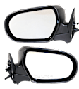 Driver and Passenger Side Mirrors, Power Adjust, Manual Folding, Non-Heated, Paintable, No Signal Light, No Memory, No Puddle Light, No Auto-Dimming, No Blind Spot Feature