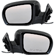 Driver and Passenger Side Mirrors, Power Adjust, Manual Folding, Heated, Paintable, No Signal Light, No Memory, No Puddle Light, No Auto-Dimming, No Blind Spot Feature