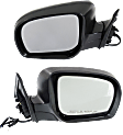 Driver and Passenger Side Mirrors, Power Adjust, Manual Folding, Non-Heated, Paintable, No Signal Light, No Memory, No Puddle Light, No Auto-Dimming, No Blind Spot Feature