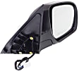 Driver and Passenger Side Mirrors, Power Adjust, Manual Folding, Non-Heated, Paintable, No Signal Light, No Memory, No Puddle Light, No Auto-Dimming, No Blind Spot Feature