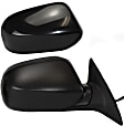 Driver and Passenger Side Mirrors, Power Adjust, Manual Folding, Heated, With 1 Paintable and 1 Textured Black Cap, No Signal Light, Memory, Puddle Light, Auto-Dimming, and Blind Spot Feature