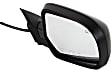 Driver and Passenger Side Mirrors, Power Adjust, Manual Folding, Heated, With 1 Paintable and 1 Textured Black Cap, No Signal Light, Memory, Puddle Light, Auto-Dimming, and Blind Spot Feature