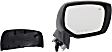2014 Subaru XV Crosstrek - Driver and Passenger Side Mirror, Power Adjust, Heated, With 1 Paintable and 1 Textured Black Cap, Manual Folding, No Signal Light, No Blind Spot Feature, Without Memory Recall, No Puddle Light, No Auto-Dimming