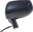 2015 Subaru XV Crosstrek Limited - Driver and Passenger Side Mirror, Power Adjust, Non-Heated, Textured Black, Manual Folding, No Signal Light, No Blind Spot Feature, No Memory, No Puddle Light, No Auto-Dimming