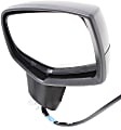 2015 Subaru XV Crosstrek Limited - Driver and Passenger Side Mirror, Power Adjust, Non-Heated, Textured Black, Manual Folding, No Signal Light, No Blind Spot Feature, No Memory, No Puddle Light, No Auto-Dimming