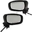 Driver and Passenger Side Mirrors, Power Adjust, Manual Folding, Heated, Paintable, In-housing Signal Light, No Memory, No Puddle Light, No Auto-Dimming, No Blind Spot Feature