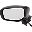 Driver and Passenger Side Mirrors, Power Adjust, Manual Folding, Heated, Paintable, No Signal Light, No Memory, No Puddle Light, No Auto-Dimming, No Blind Spot Feature