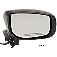 Driver and Passenger Side Mirrors, Power Adjust, Manual Folding, Non-Heated, Paintable, No Signal Light, No Memory, No Puddle Light, No Auto-Dimming, No Blind Spot Feature