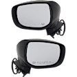 Driver and Passenger Side Mirrors, Power Adjust, Manual Folding, Heated, Paintable, In-housing Signal Light, No Memory, No Puddle Light, No Auto-Dimming, No Blind Spot Feature