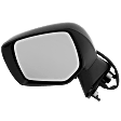 2013 Subaru XV Crosstrek Premium - Driver and Passenger Side Mirror, Power Adjust, Non-Heated, Paintable, Manual Folding, No Signal Light, No Blind Spot Feature, No Memory, No Puddle Light, No Auto-Dimming