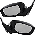 Driver and Passenger Side Mirrors, Power Adjust, Manual Folding, Heated, Paintable, In-housing Signal Light, No Memory, No Puddle Light, No Auto-Dimming, No Blind Spot Feature