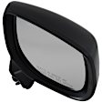 Driver and Passenger Side Mirror, Power Adjust, Non-Heated, Manual Folding, Textured Black, No Signal Light, Without Memory Recall, No Puddle Light, No Auto-Dimming, No Blind Spot Feature