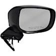 Driver and Passenger Side Mirror, Power Adjust, Non-Heated, Manual Folding, Textured Black, No Signal Light, Without Memory Recall, No Puddle Light, No Auto-Dimming, No Blind Spot Feature