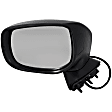 Driver and Passenger Side Mirror, Power Adjust, Non-Heated, Manual Folding, Textured Black, No Signal Light, Without Memory Recall, No Puddle Light, No Auto-Dimming, No Blind Spot Feature