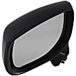 Driver and Passenger Side Mirror, Power Adjust, Non-Heated, Manual Folding, Textured Black, No Signal Light, Without Memory Recall, No Puddle Light, No Auto-Dimming, No Blind Spot Feature