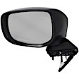 Driver and Passenger Side Mirror, Power Adjust, Non-Heated, Manual Folding, Textured Black, No Signal Light, Without Memory Recall, No Puddle Light, No Auto-Dimming, No Blind Spot Feature