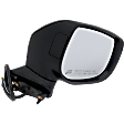 Driver and Passenger Side Mirror, Power Adjust, Heated, Manual Folding, Paintable, No Signal Light, No Memory, No Puddle Light, No Auto-Dim, No Blind Spot Feature