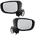 Driver and Passenger Side Mirror, Power Adjust, Heated, Manual Folding, Paintable, No Signal Light, No Memory, No Puddle Light, No Auto-Dim, No Blind Spot Feature