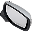 Driver and Passenger Side Mirrors, Power Adjust, Power Folding, Heated, Chrome, In-Housing Signal Light, With Memory, No Puddle Light, No Auto-Dimming, With Blind Spot Detection in Glass