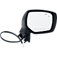 Driver and Passenger Side Mirror, Power Adjust, Heated, Manual Folding, Paintable, No Signal Light, No Memory, No Puddle Light, No Auto-Dim, With Blind Spot Detection in Glass