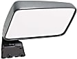 Driver and Passenger Side Mirrors, Manual Adjust, Manual Folding, Non-Heated, Textured Black, No Signal Light, No Memory, No Puddle Light, No Auto-Dimming