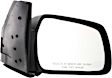 Sport Utility Driver and Passenger Side Mirror, Manual Adjust, Non-Heated, Non-Folding, Paintable, No Signal Light, No Memory, No Puddle Light, No Auto-Dimming
