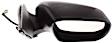 Driver and Passenger Side Mirrors, Power, Manual Folding, Non-Heated, Paintable, No Signal Light, No Memory, No Puddle Light, No Auto-Dimming, No Blind Spot Feature