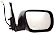Driver and Passenger Side Mirrors, Power, Manual Folding, Non-Heated, Paintable, No Signal Light, No Memory, No Puddle Light, No Auto-Dimming, No Blind Spot Feature