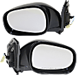 Driver and Passenger Side Mirrors, Power Adjust, Manual Folding, Non-Heated, Paintable, No Signal Light, No Memory, No Puddle Light, No Auto-Dimming, No Blind Spot Feature