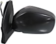 Driver and Passenger Side Mirrors, Power Adjust, Manual Folding, Heated, Textured Black, No Signal Light, No Memory, No Puddle Light, No Auto-Dimming, No Blind Spot Feature
