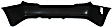 Front and Rear Primed Bumper Cover