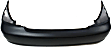 Front and Rear Primed Bumper Cover