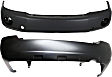 Front and Rear Primed Bumper Cover CAPA Certified