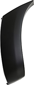 Front, Driver and Passenger Side Bumper End, Primed Plastic